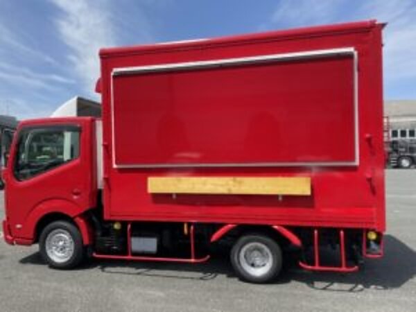 福岡　キッチンカー納車　リース契約　の画像