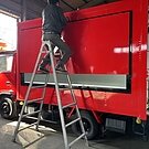 キッチンカー　制作状況のイメージ