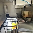キッチンカー制作　厨房機材設置のイメージ
